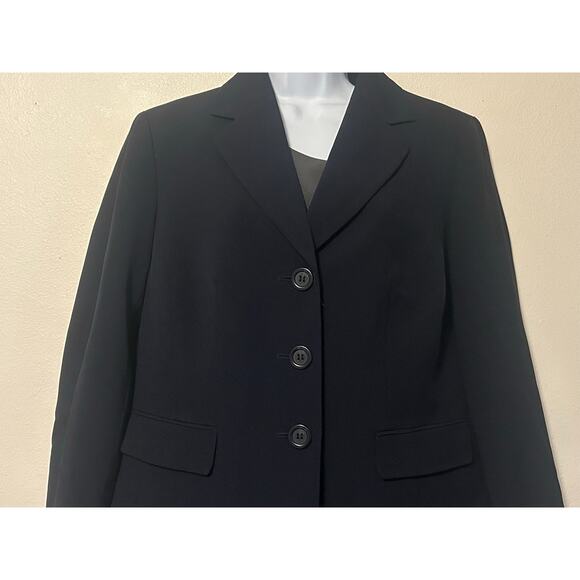 NWT 2PC Le Suit Blazer & Dress Size 12 Woman's Blue & Grey outfit - Picture 16 of 16